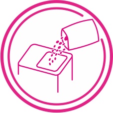 USTM Veľký otvor pre dopĺňanie soli, piktogram, TERMOobchod